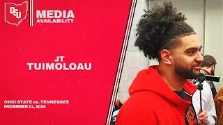 Ohio State Buckeyes: Defensive End JT Tuimoloau Meets With Media Following Beatdown of Tennessee