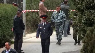 Видео с места убийства 17 военых в Душанбе