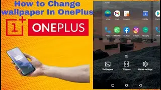 HOW TO CHANGE WALLPAPER IN ONEPLUS.