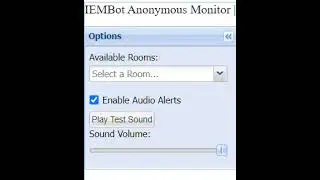 IEMBot Monitor notify sound effect