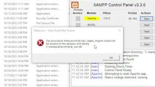 [XAMPP] [PHP 8.3] libssh2 crypto engine could not be located in the dynamic link library