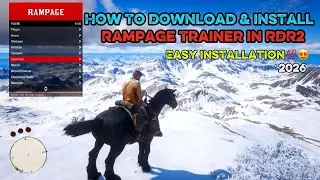How To Install Rampage Trainer in RDR2 | 100% Working