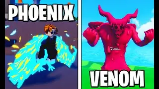SHOWCASE DAS NOVAS FRUTAS PHOENIX E VENOM NO ONE FRUIT SIMULATOR - ROBLOX