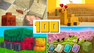 100 FUN FACTS YOU NEED TO KNOW about MINECRAFT 1.20