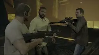 GTA 5 - Ending C / Final Mission #gta  - The Third Way (Deathwish)