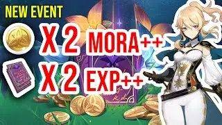 GET MORE MORA AND EXP , New Event : Ley Line Overflow | Genshin Impact