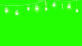 diwali light effect in green screen