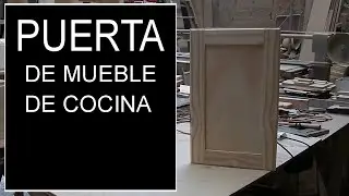 WOODEN DOOR FOR KITCHEN CABINET - easy to do -