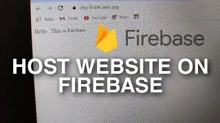 How to host website on firebase || Firebase Tutorial