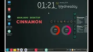Manjaro cinnamon DESKTOP
