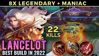LANCELOT BEST BUILD IN 2022 | TOP 1 GLOBAL LANCELOT BUILD | LANCELOT BUILD, EMBLEM & GAMEPLAY - MLBB