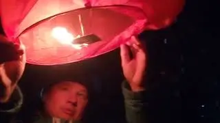 Запускаем небесный фонарь