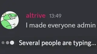 I gave Everyone Admin on my Discord
