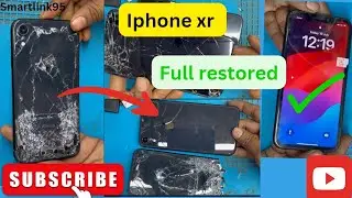 I phone xr fully restored || full body broken ||