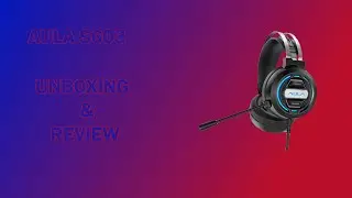 AULA S603 Unboxing & Review