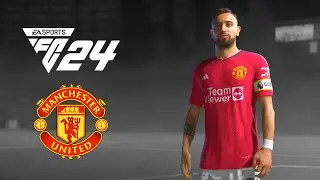 EAFC 24 PS5 - MANCHESTER UNITED - PLAYER FACES AND RATINGS - 4K60FPS