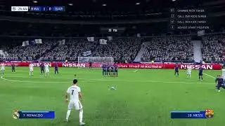 Ronaldo freekick goal against Barcelona | UCL Final | FIFA 19 | PC Gameplay | 1080p HD