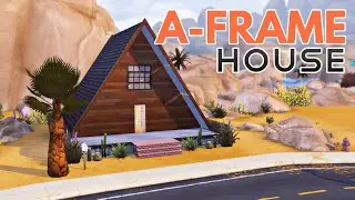A-FRAME HOUSE | NO CC | SPEED BUILD | SIMS 4