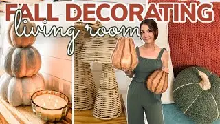 2024 EARLY FALL DECORATE WITH ME / FALL HOME DECOR MUST HAVES / EASY FALL DECOR IDEAS