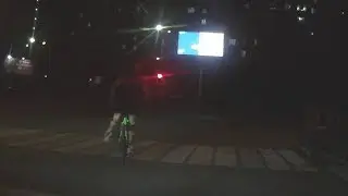 Неадекватный велосипедист
