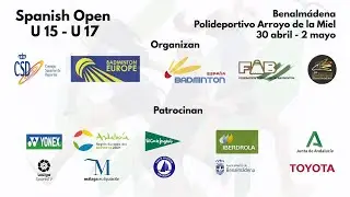 Spanish Benalmádena Open - Domingo - Pista 4