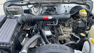 Jeep Wrangler TJ - Engine Bay Cleaning