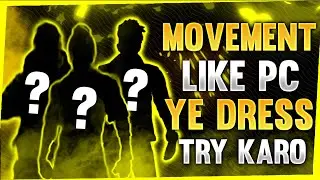 BEST DRESS COMBINATION IN FREEFIRE FOR MOVEMENT SPEED | FREEFIRE BEST DRESS COMBINATION FOR CUSTOM