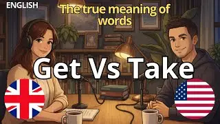 Get vs Take in English Explained Simply | English Podcast
