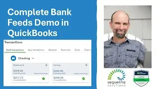 DEMO: How to Manage the Bank Feeds in QuickBooks Online