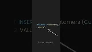 How to INSERT in SQL? 