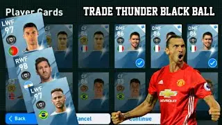 Trade 3X Gorginho Become Thunder Black Ball || Pes 2020 Mobile