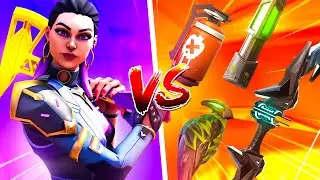 1 Reyna vs 9 Players w/ only Abilities