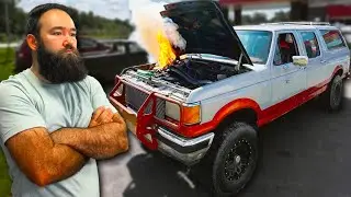 Centurion Bronco Catches Fire...  Not the update I wanted to make