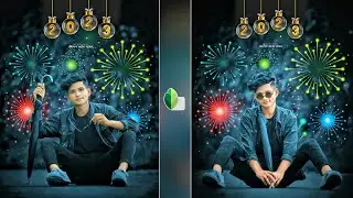 Snapseed New Year Photo Editing Tutorial || Happy New Year Photo Editing || 
