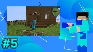 Прохождение сборки FARMERS DYNASTY.Майнкрафт.Продолжение обустройки дома;загон.Часть 5