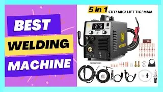 Hzxvogen 5 In 1 Plasma Cutter Welder