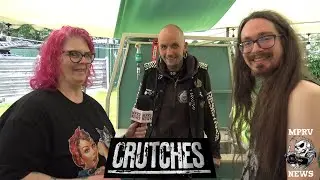 CRUTCHES (SE) - Interview & Live - Levy Punk Weekender 2024 - MPRV News