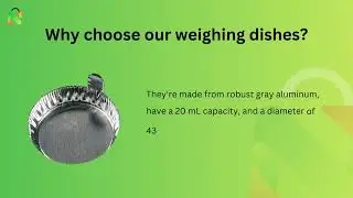 Premium Weighing Dishes for Accurate Laboratory Measurements
