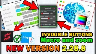 XELAHOT MACRO AND ZOOM - ANARQUI 2.28.8 - TUTORIAL - CUSTOM SKIN - FACEBOOK LOGGIN - AGAR.IO MOBILE