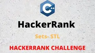 HackerRank Solution: Sets STL in C++