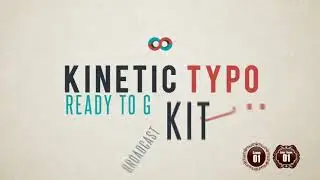 Kinetic Typography Generator Toolkit - After Effects Project Files