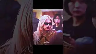her airport fashion🖤🔥💅🏻 | rosé airport fashion edit | 