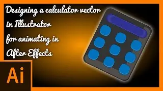 Designing a Calculator Icon (Vector) | Illustrator