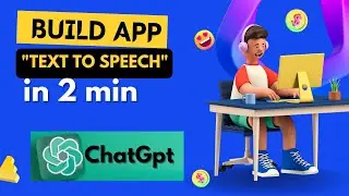 Create a Text-to-Speech App in 60 Seconds with ChatGPT #texttospeechapp  #ChatGPT #computerdiploma