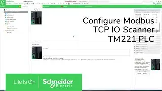 How do I configure the Modbus TCP IO Scanner for M221 | Schneider Electric