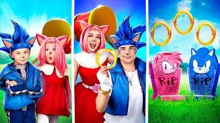Sonic and Amy Rose's Love Story! From Birth to Old Age! Pokémon in Real Life!