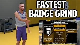 Fastest Way to get Badges NBA 2K18! Team Practices and Skill Drills! Official 2K Plug
