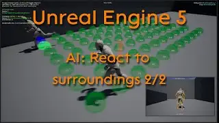Tutorial: AI - React to surroundings (EQS) 2/2 - Unreal Engine 4 + Unreal Engine 5