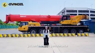 Demonstrating the SANY STC1000C7-8 Truck Crane's Capabilities