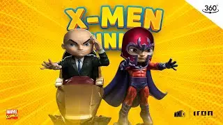 Statue Professor Xavier & Magneto - X-Men - MiniCo - Iron Studios